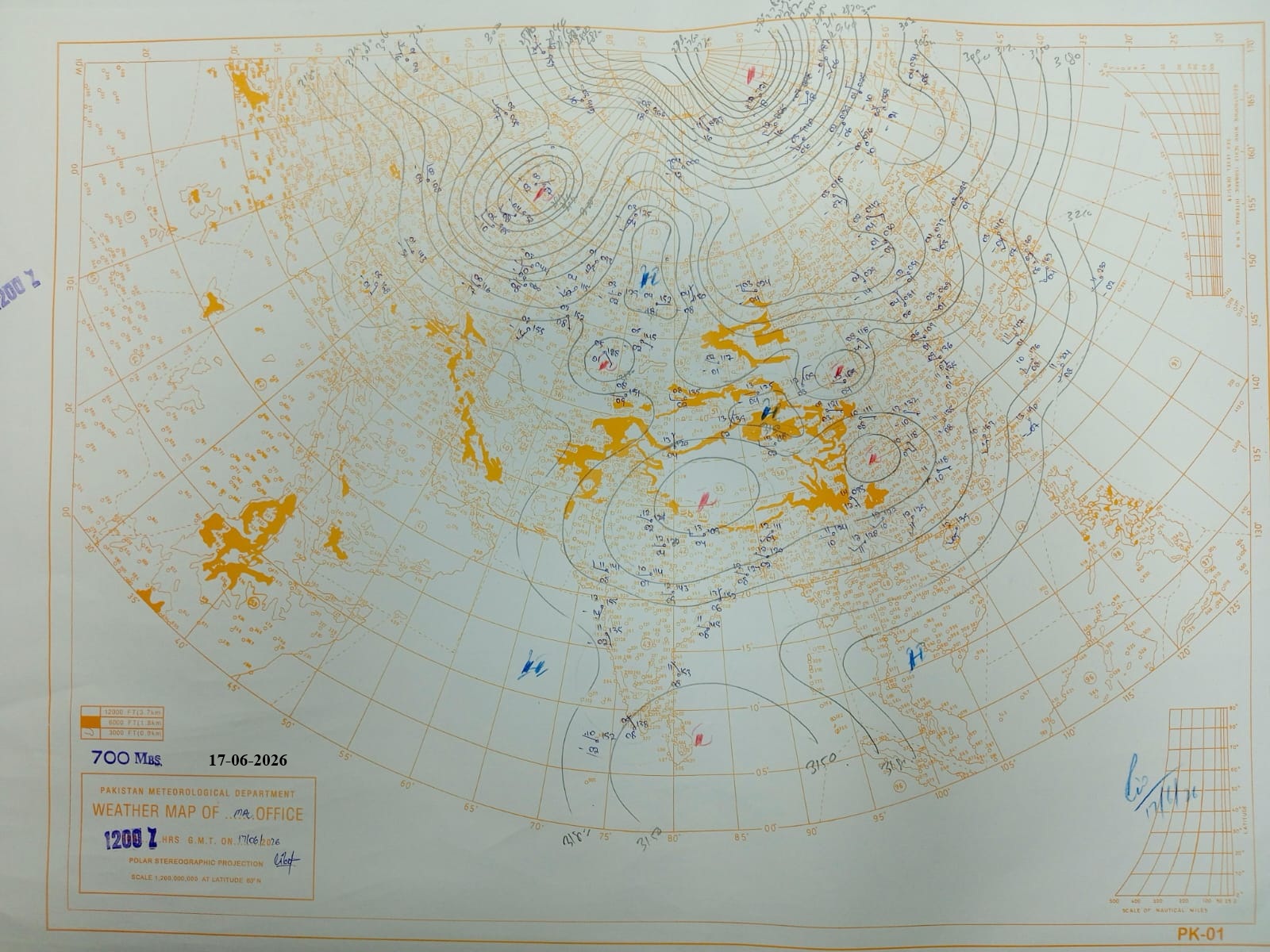 Upper Air Chart